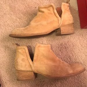 Jeffrey Campbell suede booties